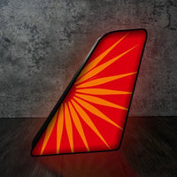 Thumbnail for Air India Led Aircraft Tail aviation art 3D aircraft tail lamp in premium acrylic with LED.