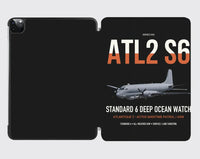 Thumbnail for Atlantique 2 Standard 6 design on black ipad tablet case