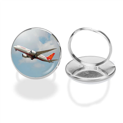 Air India's Boeing 787 aviation ring in stainless steel.
