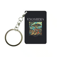 Thumbnail for ENOSHIMA - Poster - Key Chain - Black