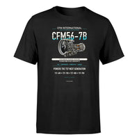 Thumbnail for CFM56-7B design on black single side