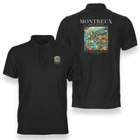 Thumbnail for MONTREUX - Poster - Double-Side Polo - Black