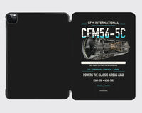 Thumbnail for CFM56-5C design on black ipad tablet case