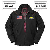 Thumbnail for Customisable Flag & Name Jacket