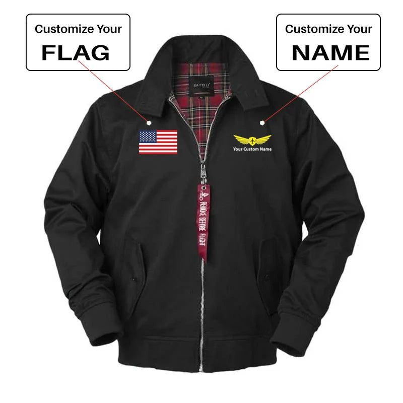 Customisable Flag & Name Jacket
