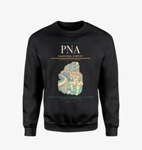 Thumbnail for Pamplona Airport (PNA) design on black sweatshirt