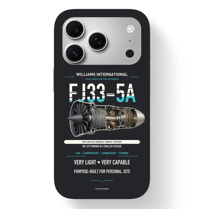 FJ33-5A Case design on black iphone case