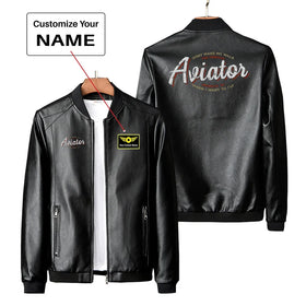 Aviator - Dont Make Me Walk PU Leather Jackets