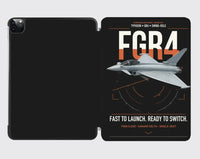Thumbnail for Eurofighter Typhoon FGR4 design on black ipad tablet case