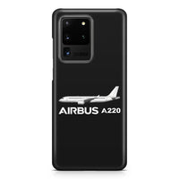 Thumbnail for The Airbus A220 Samsung S & Note Cases aviation design on Samsung Galaxy S/Note case for Samsung Galaxy S/Note.