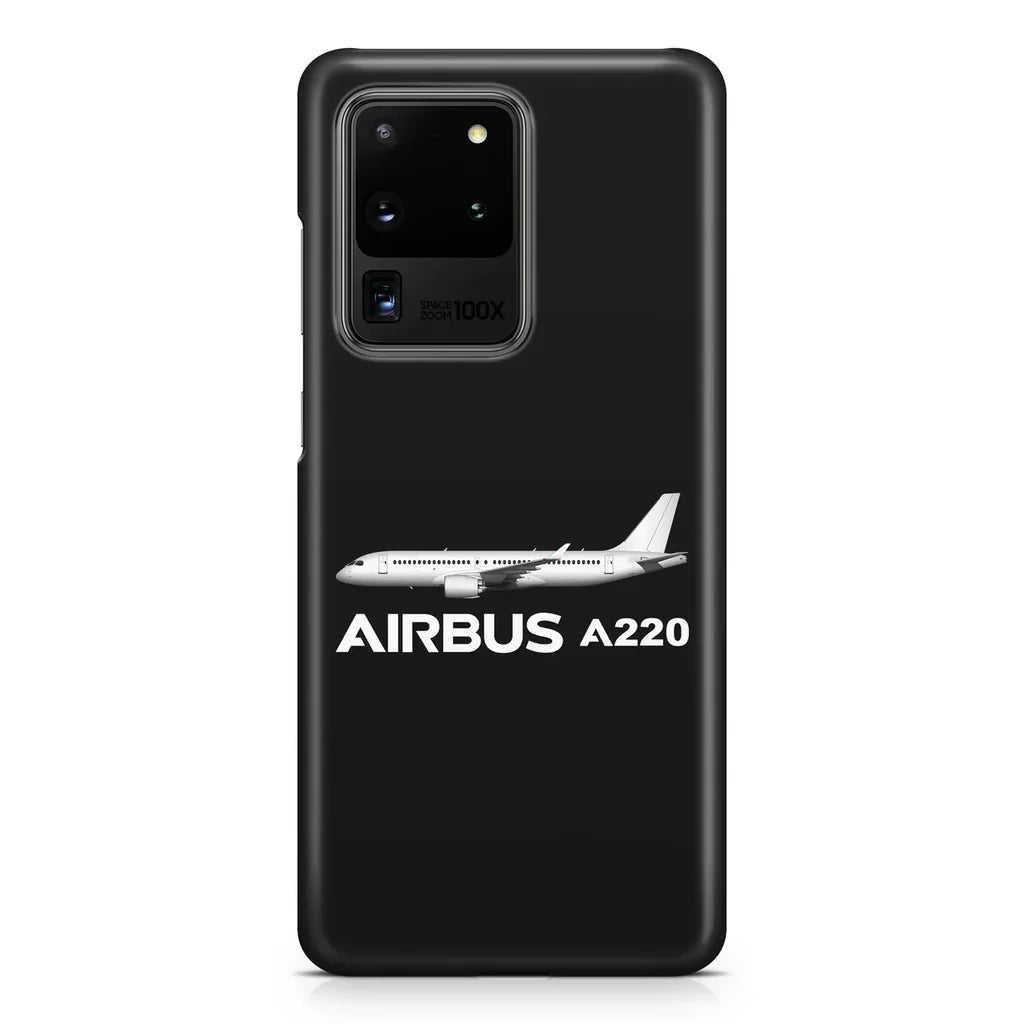 The Airbus A220 Samsung S & Note Cases aviation design on Samsung Galaxy S/Note case for Samsung Galaxy S/Note.