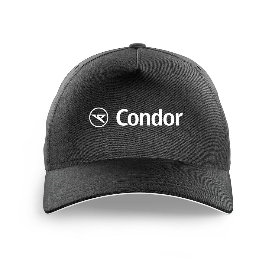 Condor Air logo printed on black cap