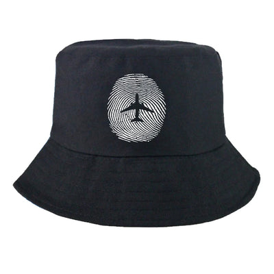 Aviation Finger Print Summer aviation embroidery on breathable cotton summer hat.