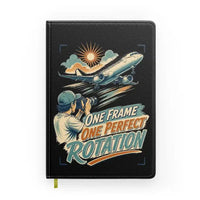 Thumbnail for One Frame One Perfect Rotation design on black notebook