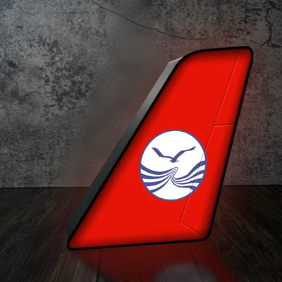 Sichuan Airlines Led Aircraft Tail aviation themed 3D aircraft tail lamp, premium acrylic with LED.