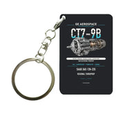 Thumbnail for CT7-9B Key Chain design on black key chain