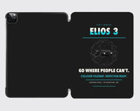 Thumbnail for Flyability Elios 3 design on black ipad tablet case