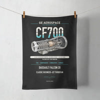 Thumbnail for CF700 design on black towel