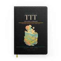 Thumbnail for Taitung Airport (TTT) design on black notebook