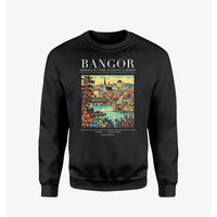 Thumbnail for BANGOR - Poster - Sweatshirt - Black