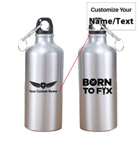 Thumbnail for Born To Fix Airplanes aviation design on thermos, vacuum-insulated.