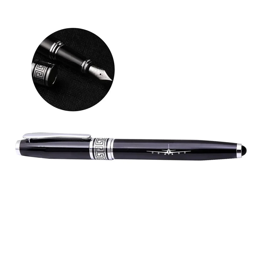 Boeing 707 Silhouette rollerball pen - black