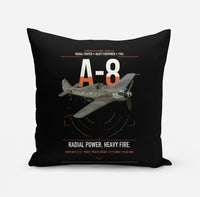 Thumbnail for Focke-Wulf Fw 190A-8 design on black pillow
