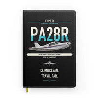 Thumbnail for Piper PA-28R Arrow III design on black notebook