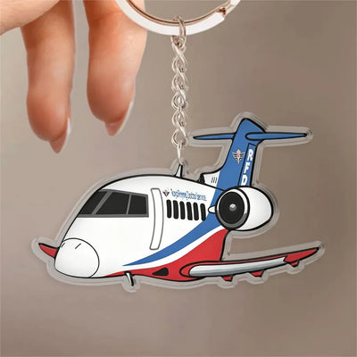 RFDS Pilatus PC-24 Design Acrylic Keychain