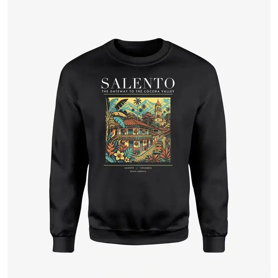 SALENTO - Poster - Sweatshirt - Black