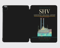 Thumbnail for Shreveport Regional Airport (SHV) design on black ipad tablet case