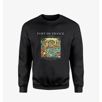 Thumbnail for FORT-DE-FRANCE - Poster - Sweatshirt - Black