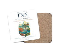 Thumbnail for Tainan Airport (TNN) design on white 1 piece coaster