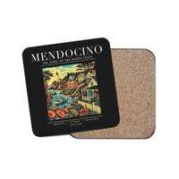 Thumbnail for MENDOCINO - Poster - Coaster - Black