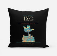 Thumbnail for Shaheed Bhagat Singh International Airport (IXC) design on black pillow