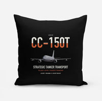 Thumbnail for Airbus CC-150T Polaris design on black pillow