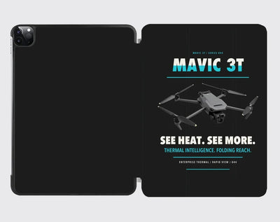 DJI Mavic 3 Thermal design on black ipad tablet case
