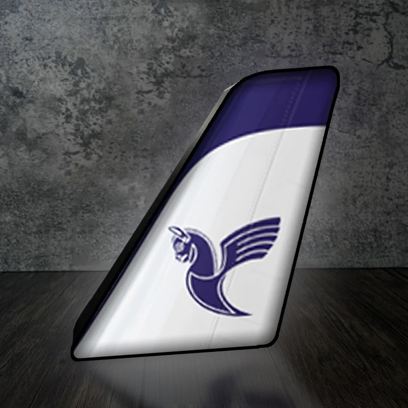 Iran Air Led Aircraft Tail aviation art 3D aircraft tail lamp in premium acrylic with LED.
