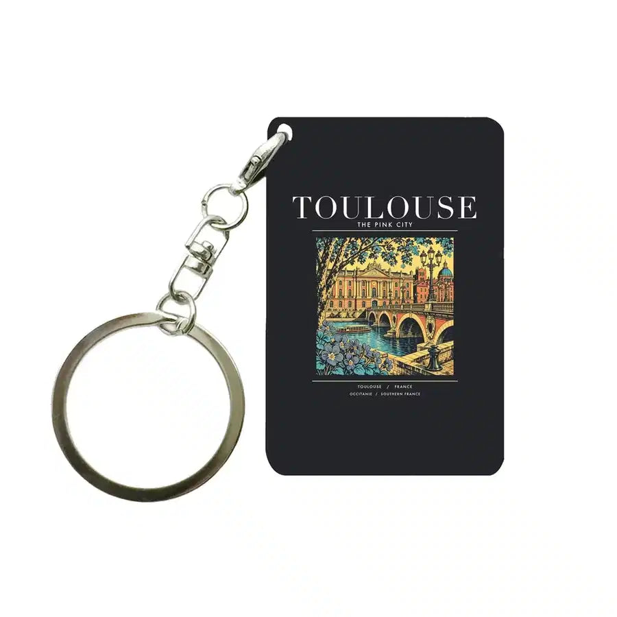 TOULOUSE - Poster - Key Chain - Black