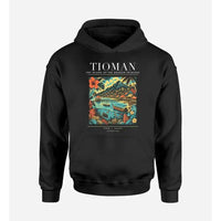 Thumbnail for TIOMAN - Poster - Premium Hoodie - Black
