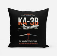 Thumbnail for KA-3B Skywarrior design on black pillow