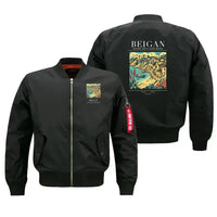 Thumbnail for BEIGAN - Poster - Bomber Jacket - Black