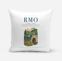 Thumbnail for Chisinau Eugen Doga International Airport (RMO) design on white pillow