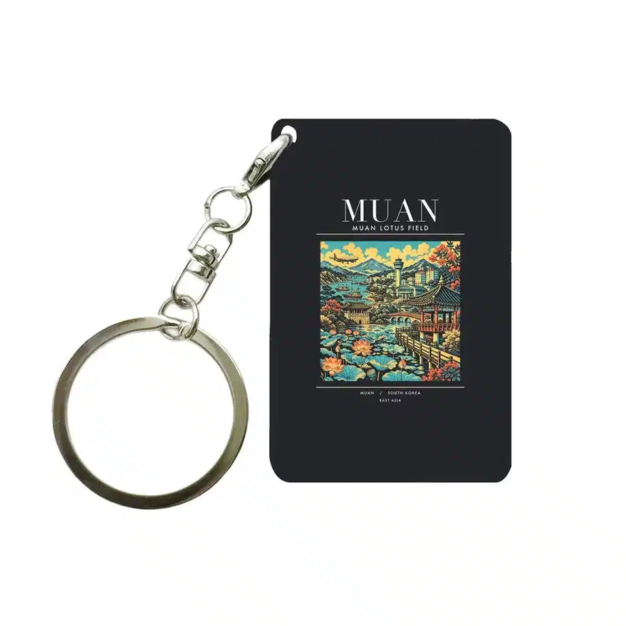 MUAN - Poster - Key Chain - Black