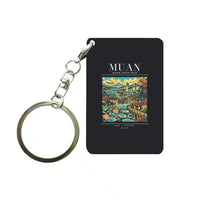 Thumbnail for MUAN - Poster - Key Chain - Black