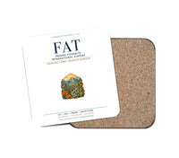 Thumbnail for Fresno Yosemite International Airport (FAT) design on white 1 piece coaster