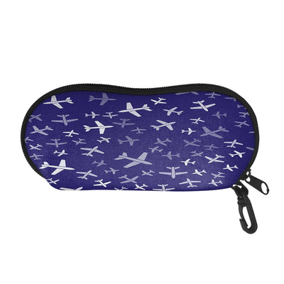 Different Sizes Seamless Airplanes Glasses Bag aviation design on premium acrylic seamless airplane wall craft.
