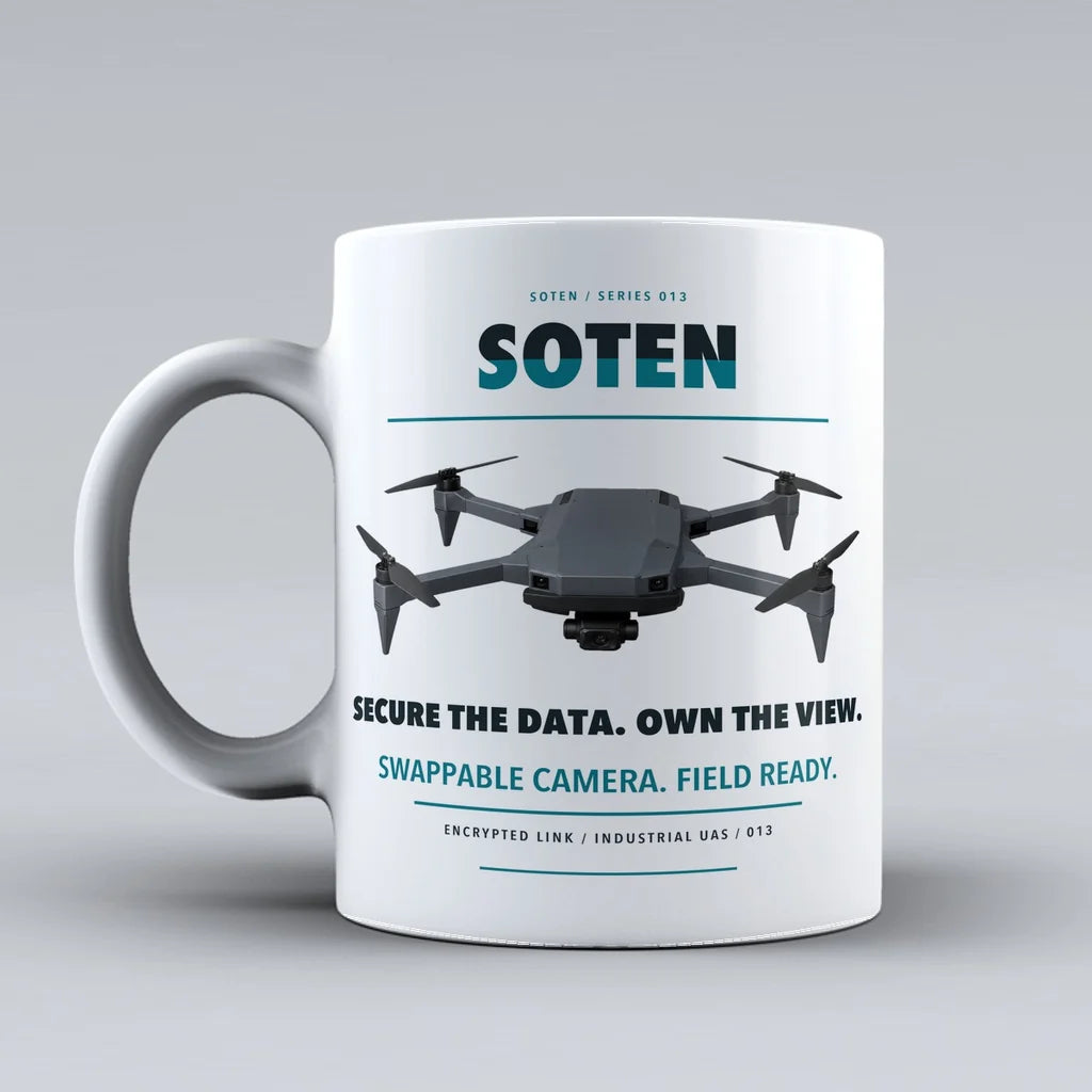 SOTEN Mug design on white acsl
