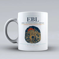 Thumbnail for International Airport EBL Mug design on white erbil