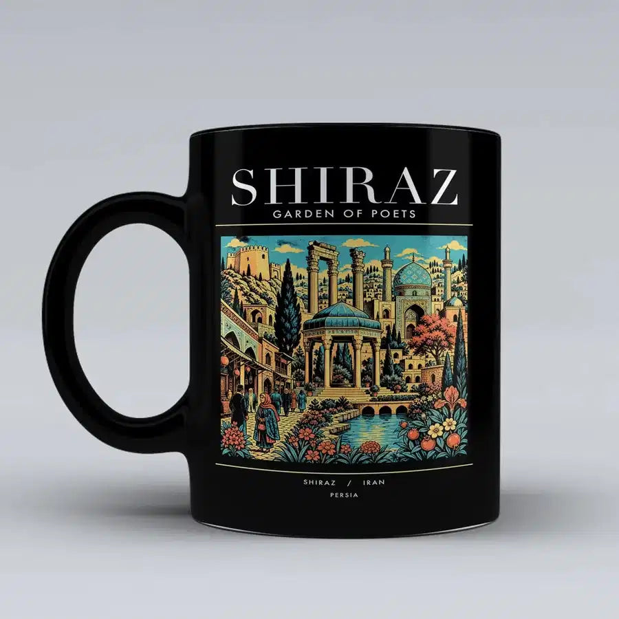 SHIRAZ - Poster - Mug - Black